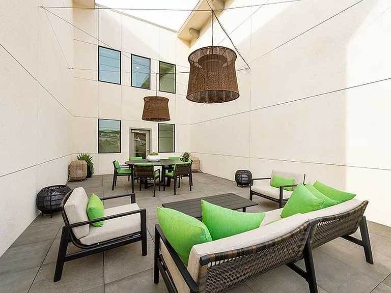 A peaceful space for gathering