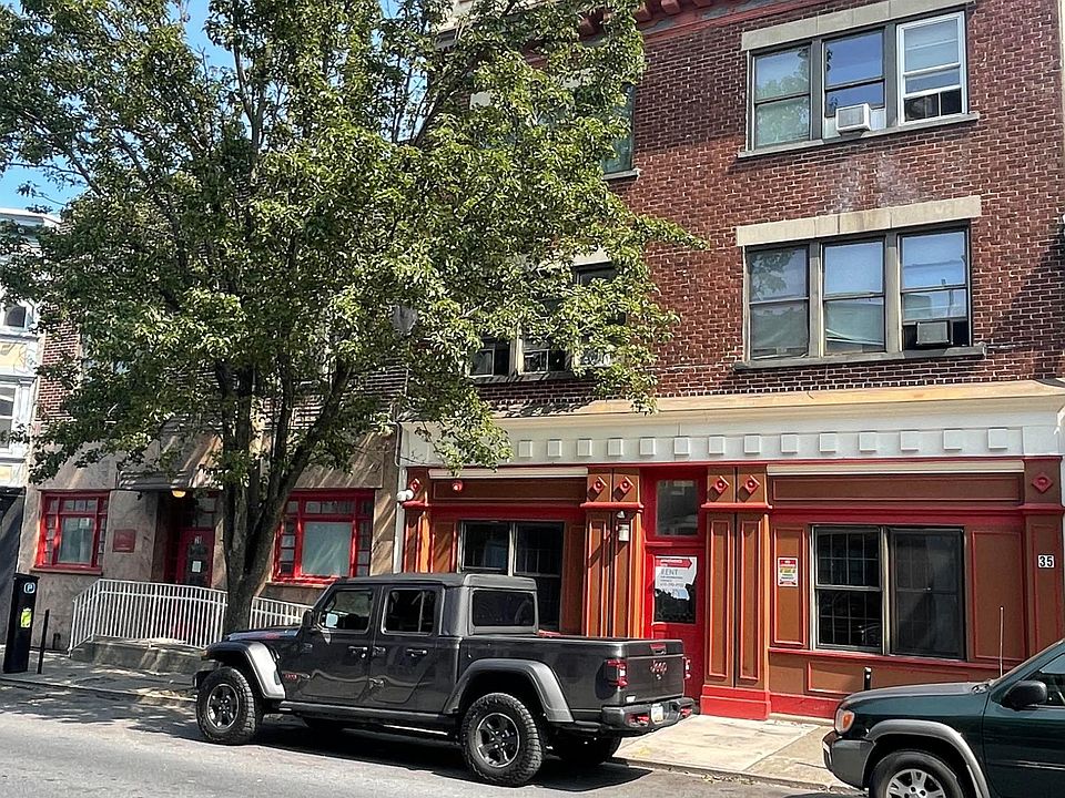 Exterior of apartment building