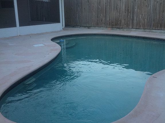 Pool, south side