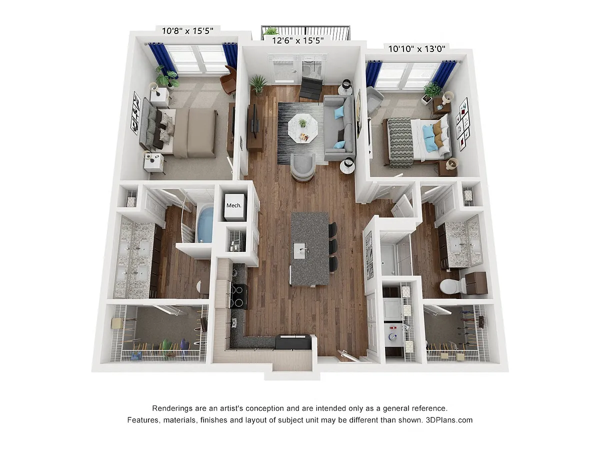 Floor plan B1