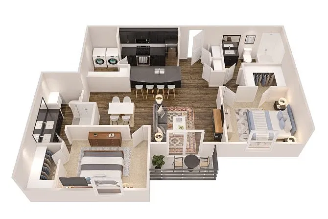 Floor plan B4