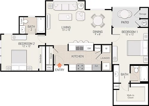 Floor plan Plan C