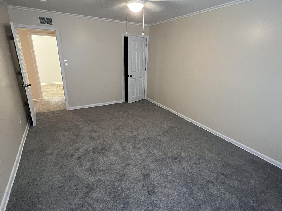Bedroom 1 with walk-in closet.