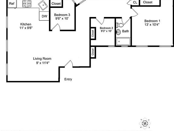2nd image of 4 Macon St #5A