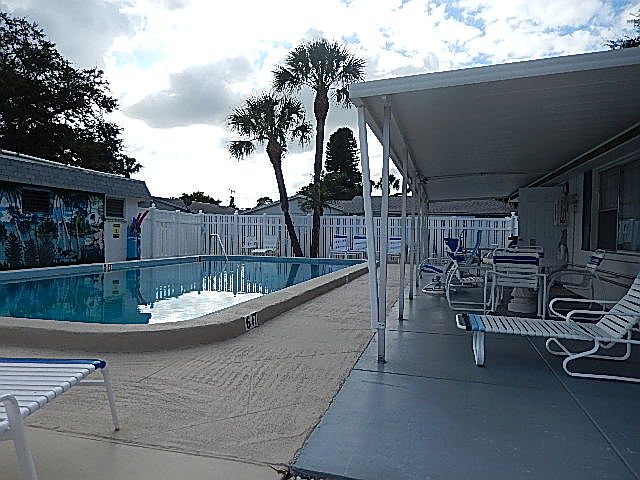 Sparkling Community Pool