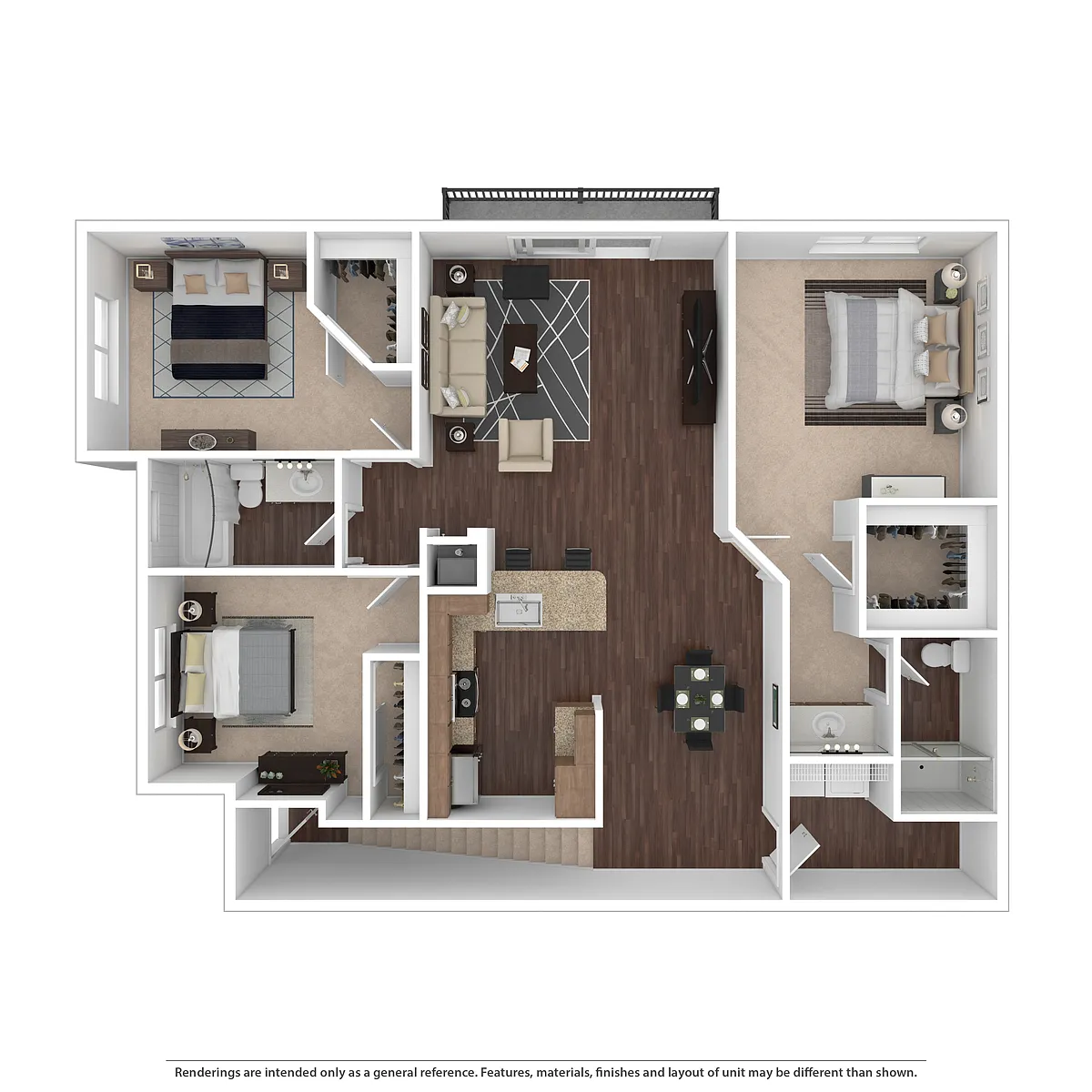 Floor plan Peach