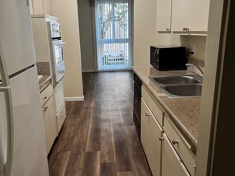 Kitchen from entrance hall