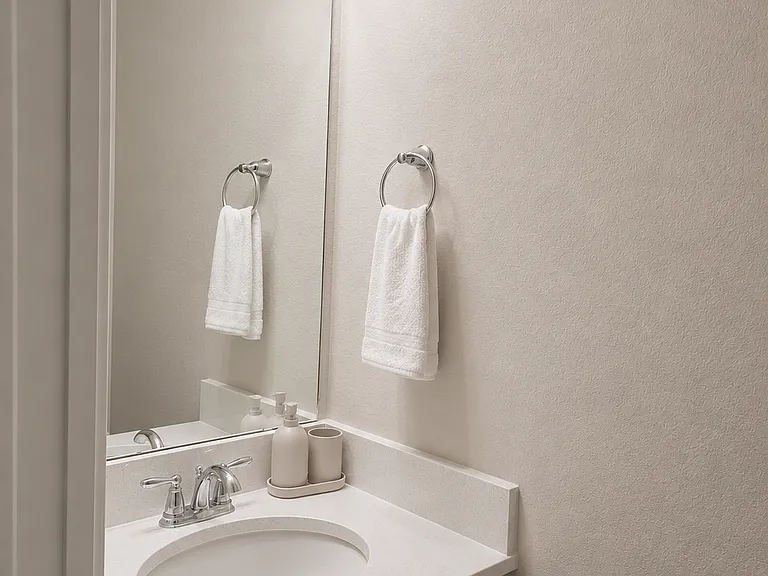 1st floor half bath