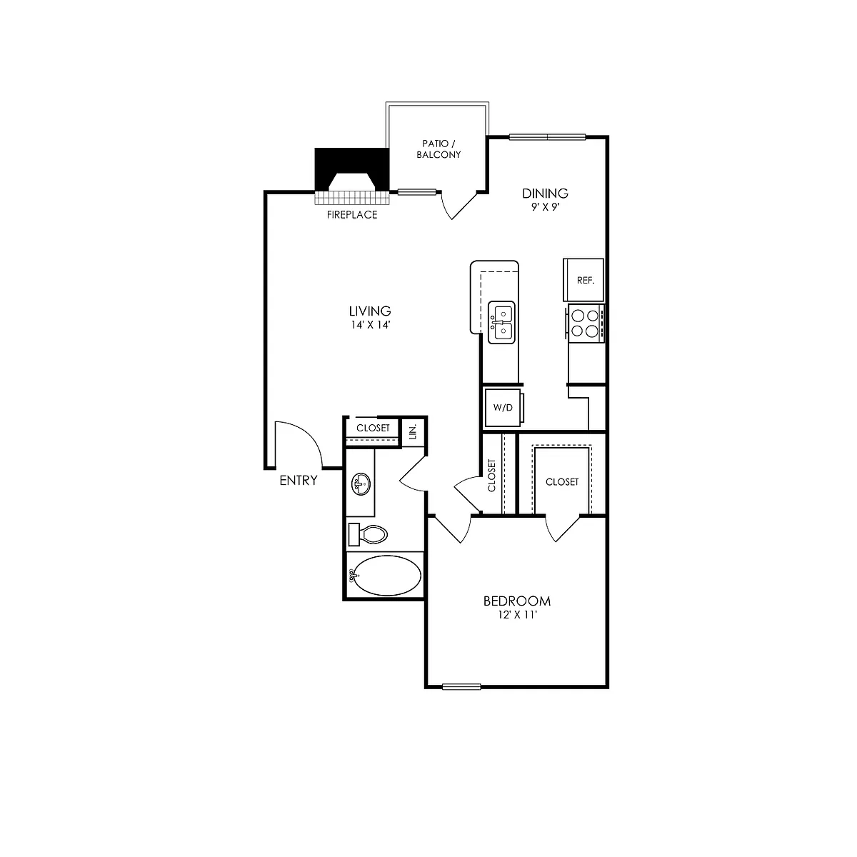 Floor plan A2 Classic
