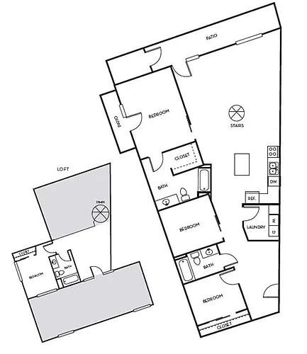 Floor plan Broadway