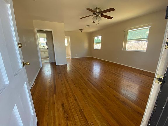 Beautiful entrance with hardwood floor.