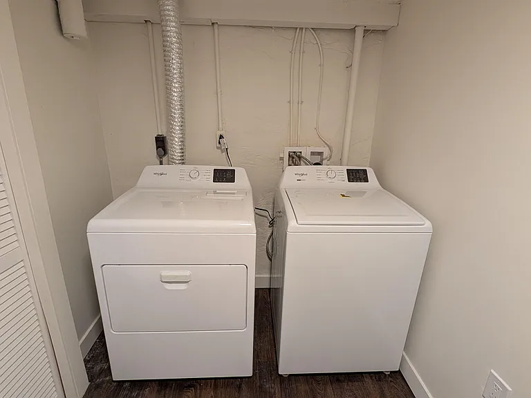 Shared Laundry in Basement