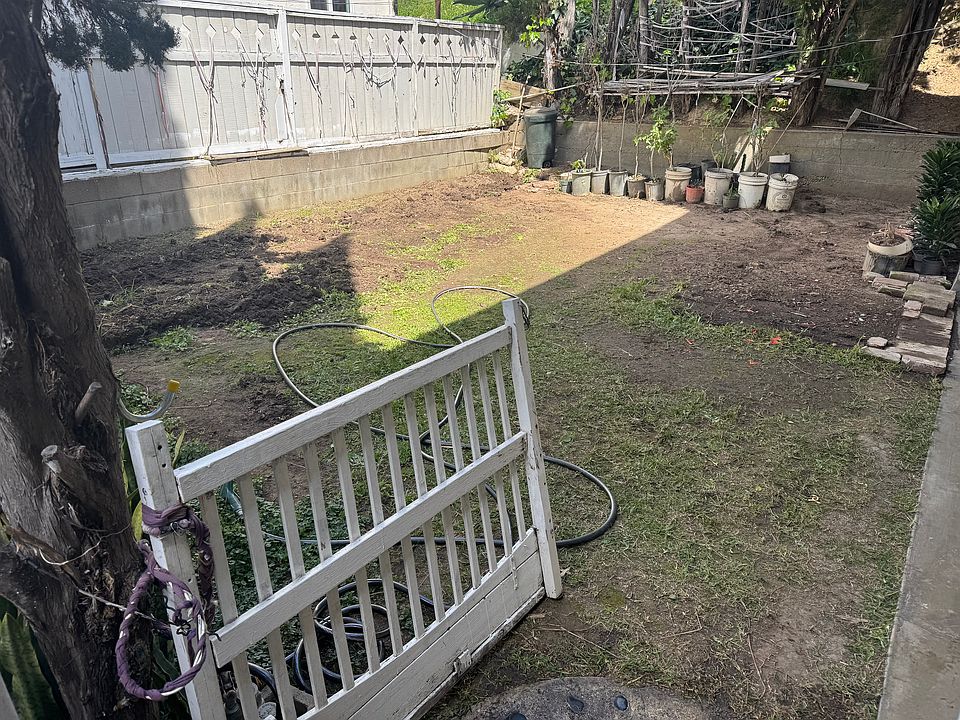 PRIVATE, FENCED GARDEN AREA