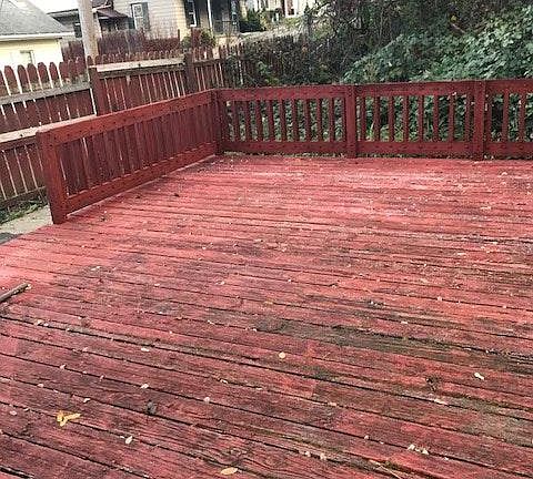 Large deck