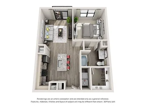 Floor plan a2c