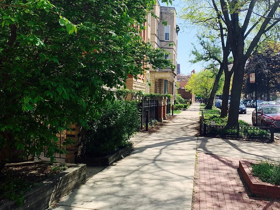Quiet street view.