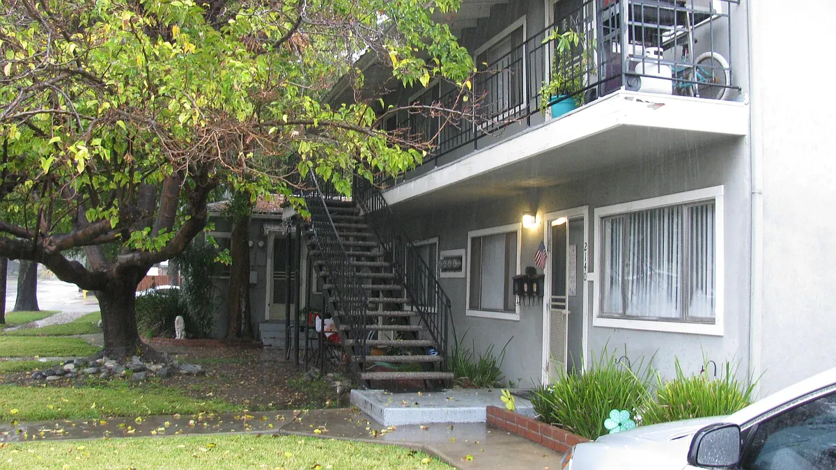 Rear of property - 2144 F St