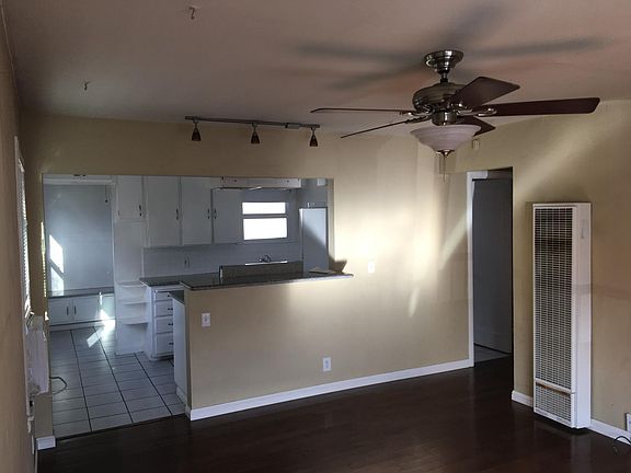 Living area open to kitchen