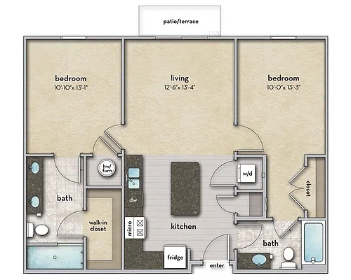 Floor plan Murray