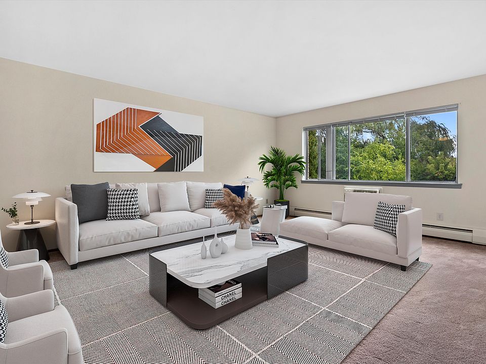 Virtually stage living room.