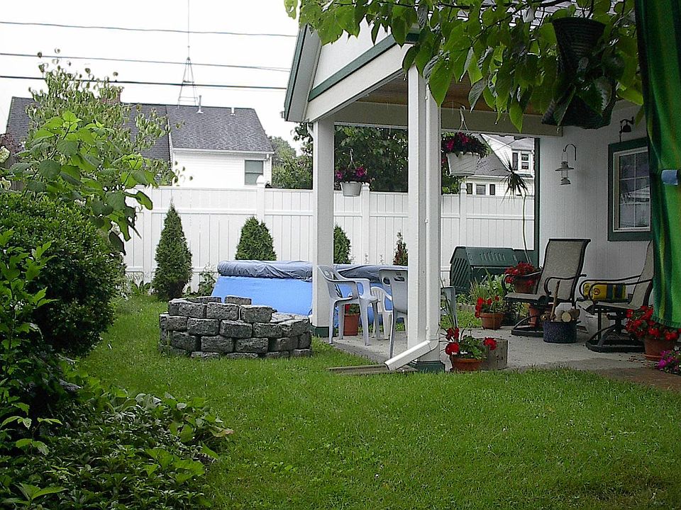 Backyard patio