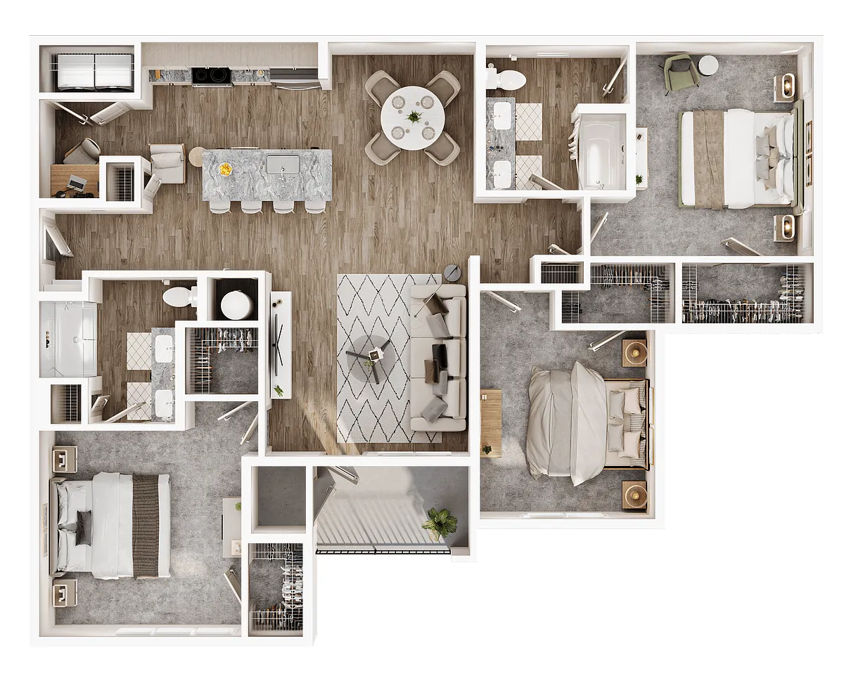 Floor plan C1