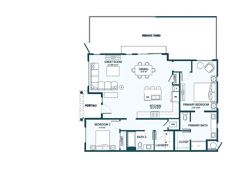 Floor plan Solana