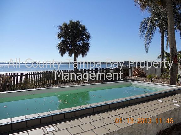 Pool and view of bay
