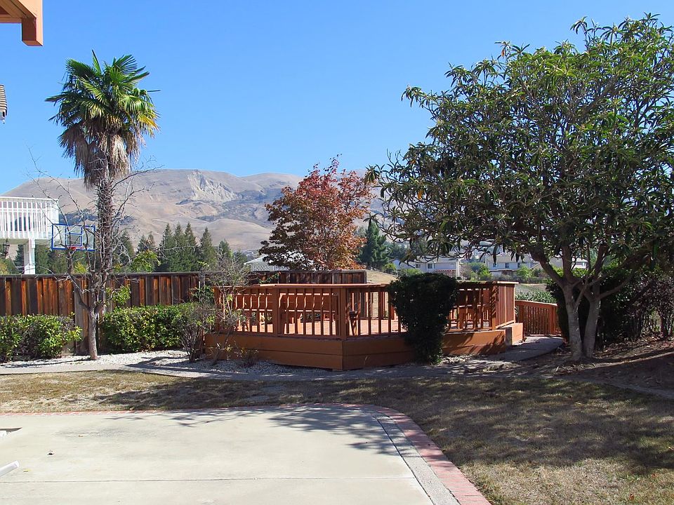 Backyard overlooking Mission Peak