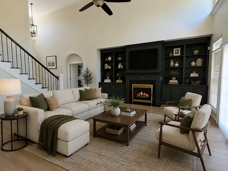 IA Generate for staging Living room
