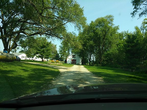 Entering the driveway 