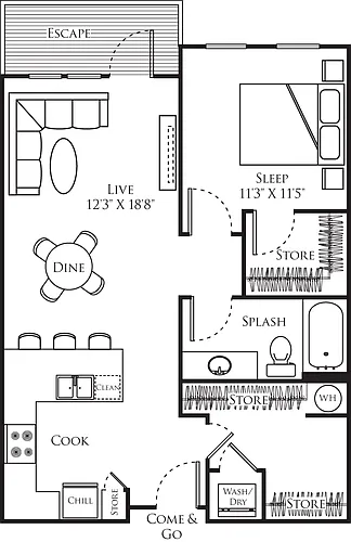 Floor plan A2