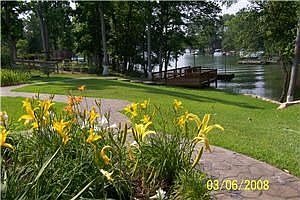 Stamped Concrete Walks and Drive