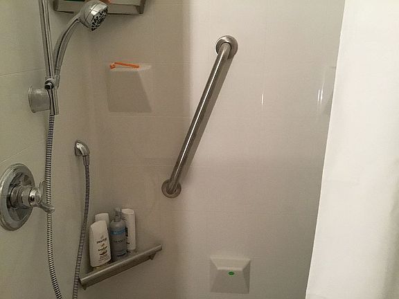 No barrier shower