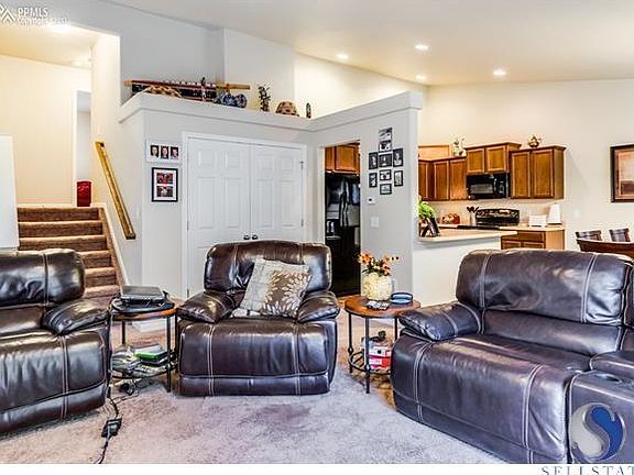 Open floor plan on the main level.