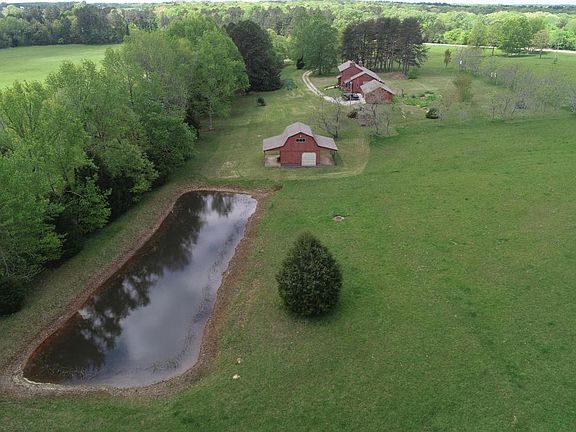 Pond, Barn and Home