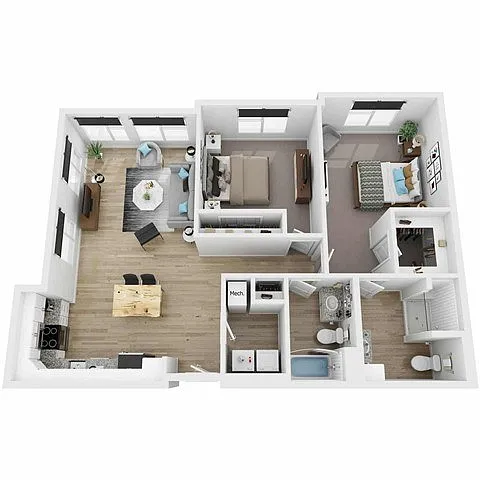 Floor plan Howard