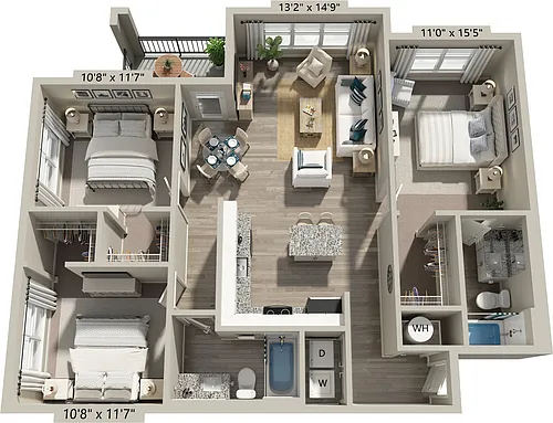 Floor plan C1