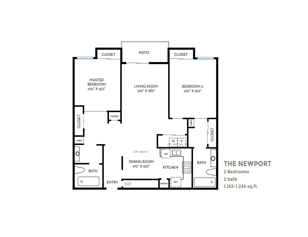 Floor plan Newport