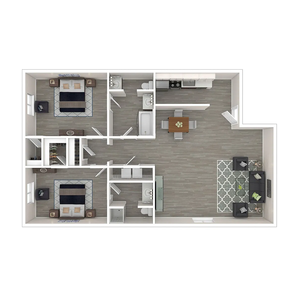 Floor plan B4