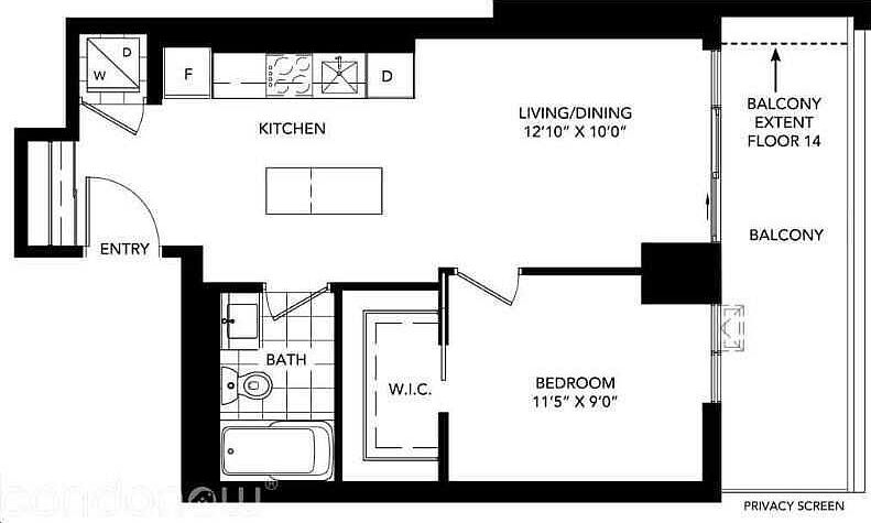 2nd image of 225 Sumach St #2504
