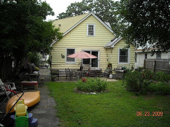 rear of house