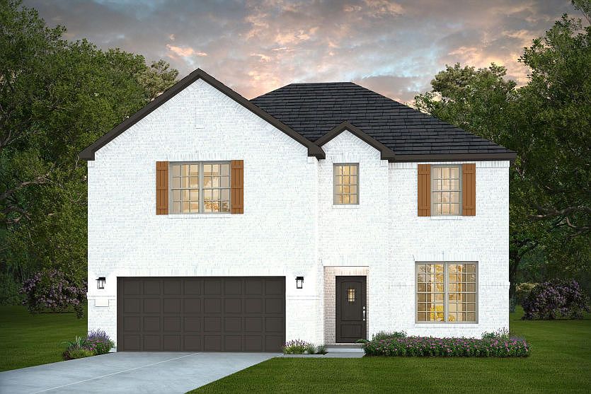 Home Exterior Elevation A Angleton LS