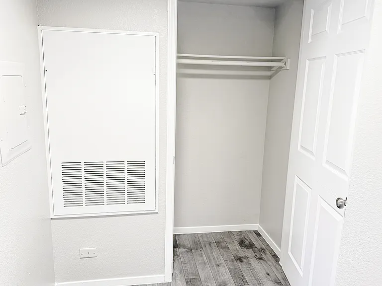 Coat closet.