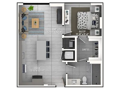 Floor plan A2c