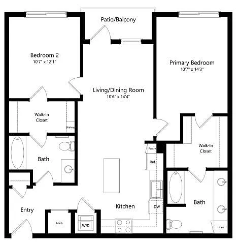 Floor plan B4