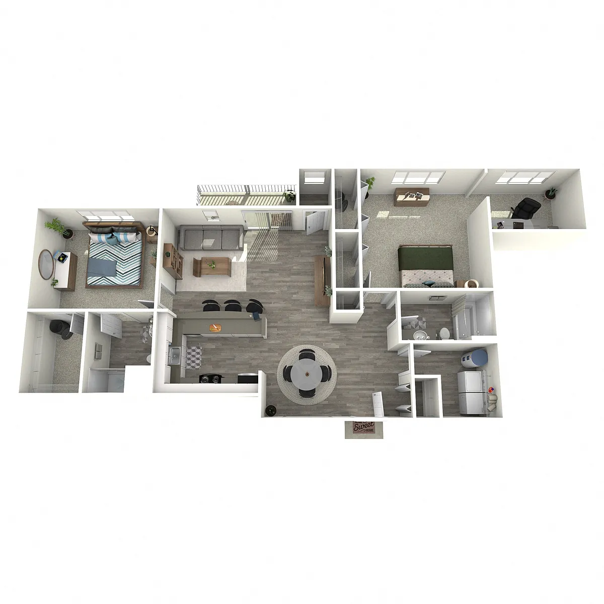Floor plan Hampton Executive