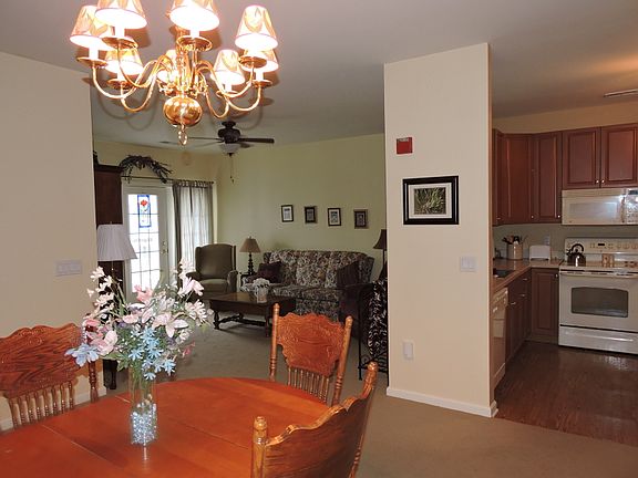 View from D/r Looking into KItchen and L/R.