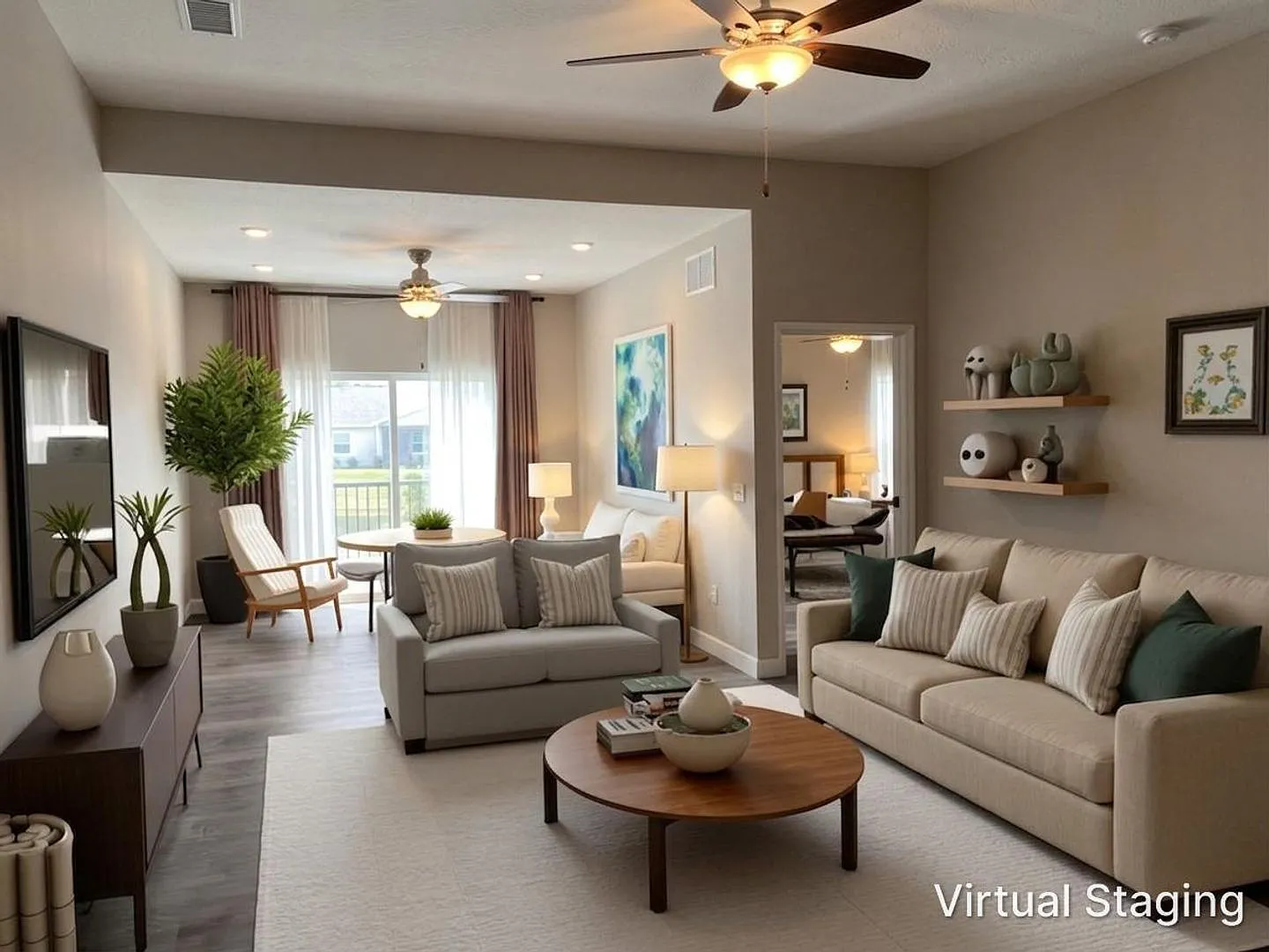A taste of Tuscany! Gorgeous 2 Bedroom 2 Bath 2 Car Garage in a Gated Community — Photo 2