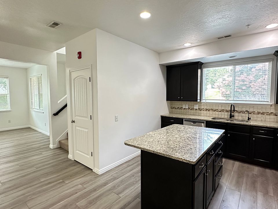 Open concept kitchen and living room